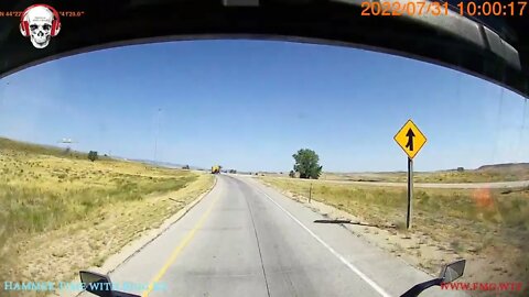 🔨 ⏲️ with Bigg EZ - Merging onto I90 from the I25 Buffalo, Wyoming Ep. 105