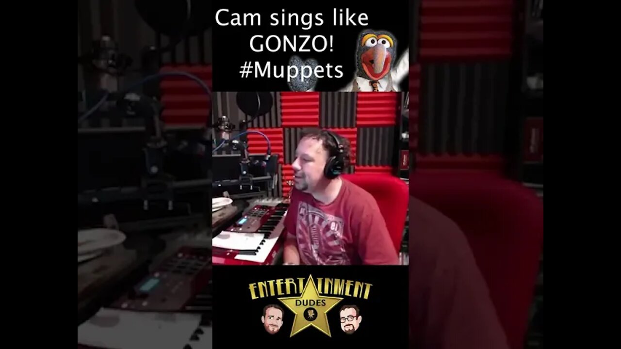 Cam sings like Gonzo! #muppets #Shorts