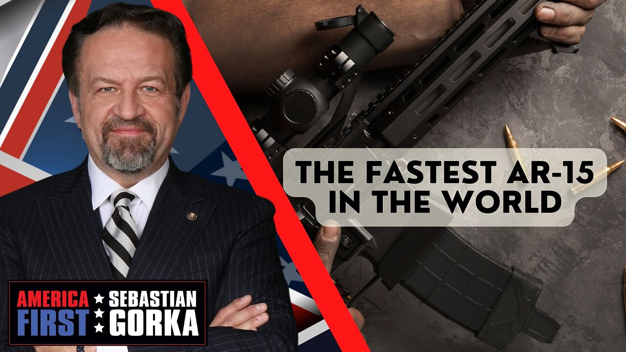 The fastest AR-15 in the world. Victor Marx and Melody Hall with Sebastian Gorka