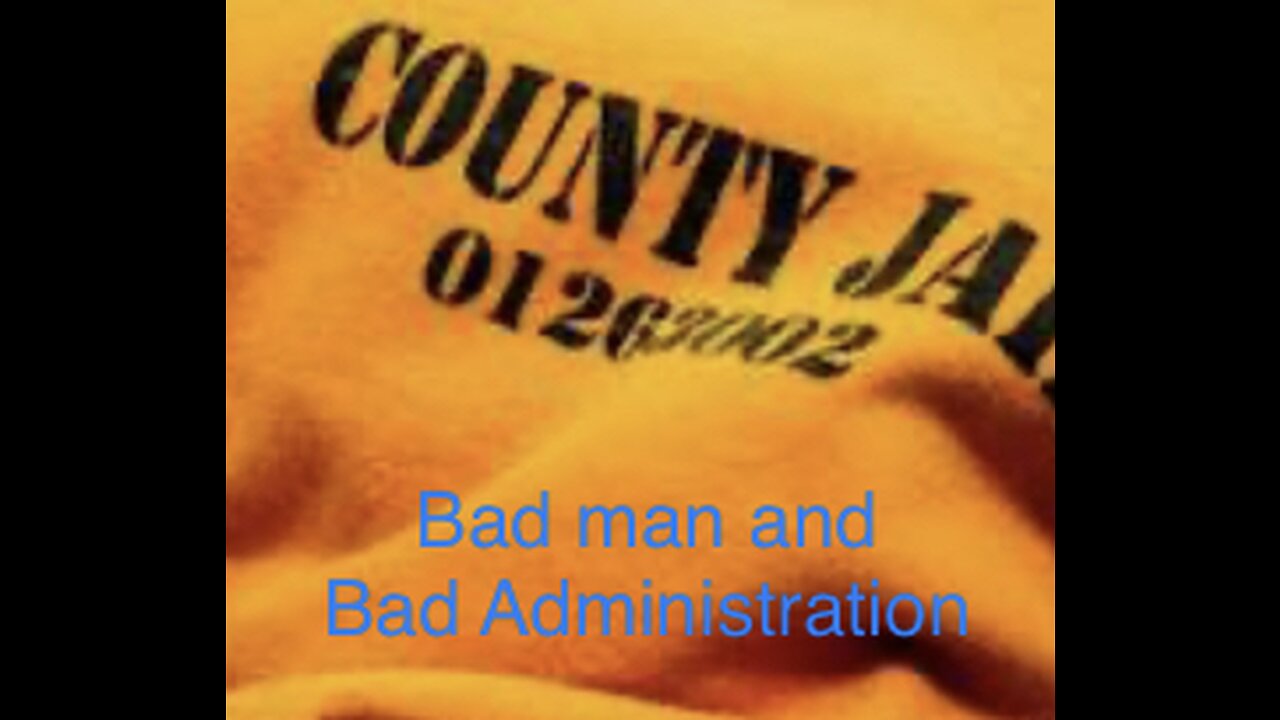 Bad man and bad administration so what’s next