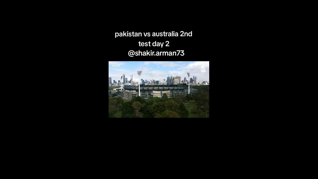 Pakistan vs Australia