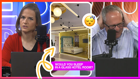 Could You Sleep In A Glass Hotel Room?