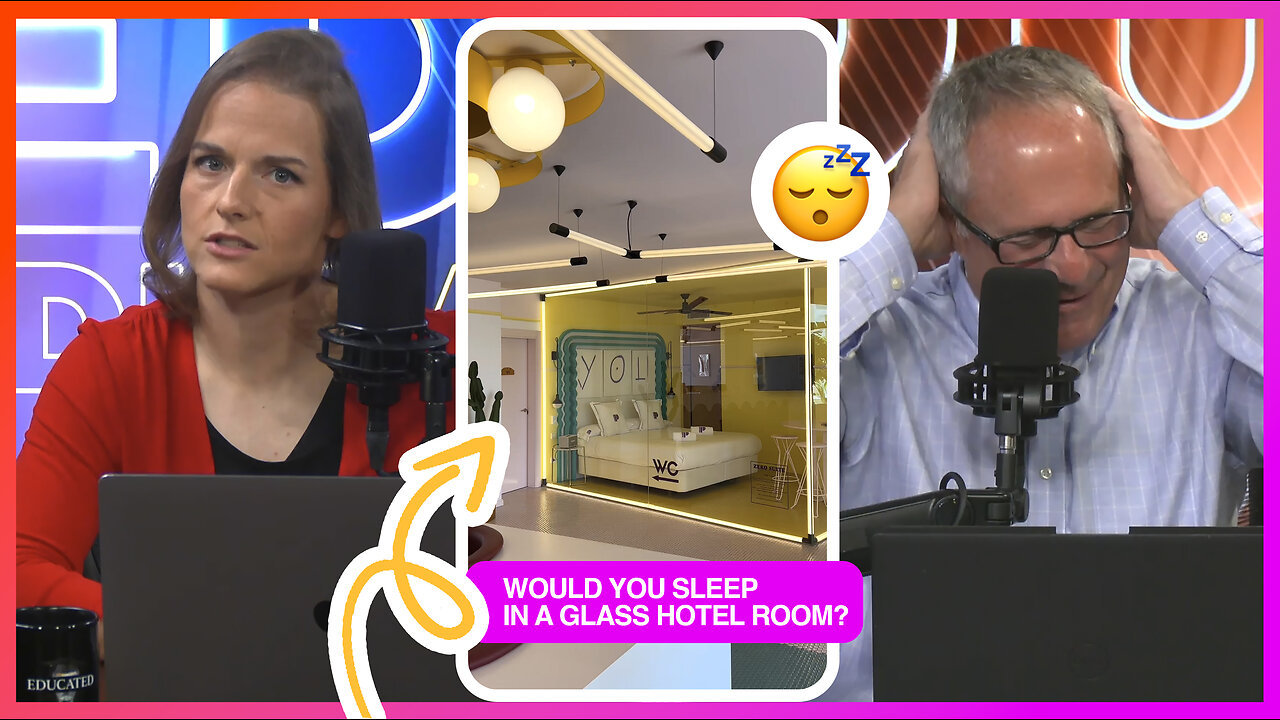 Could You Sleep In A Glass Hotel Room?