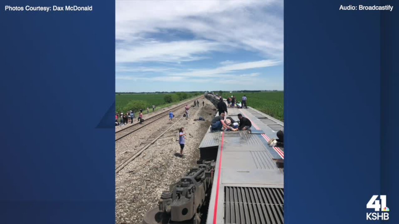 VIDEO, AUDIO: Rescue crews dispatched to scene of Amtrak derailment