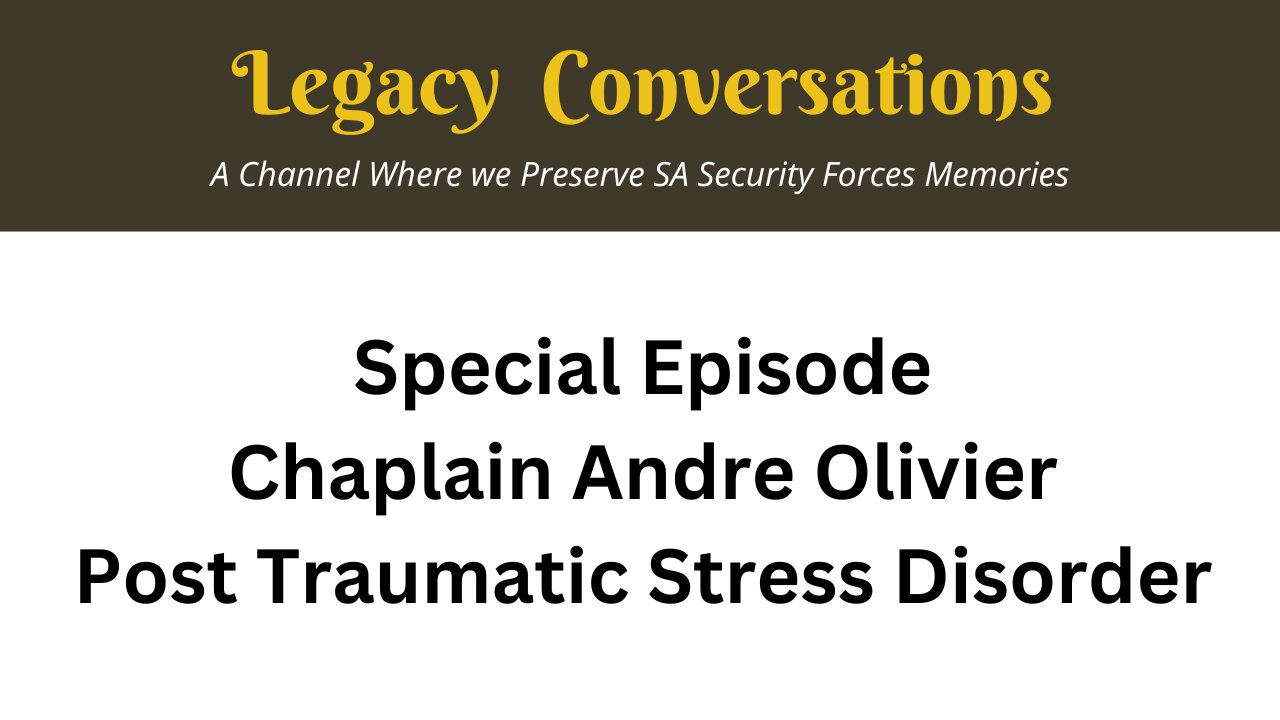 PTSD Special Episode with Andre Olivier