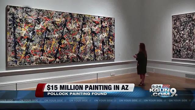 Lost Jackson Pollock painting: $15 million painting to be auctioned in Scottsdale