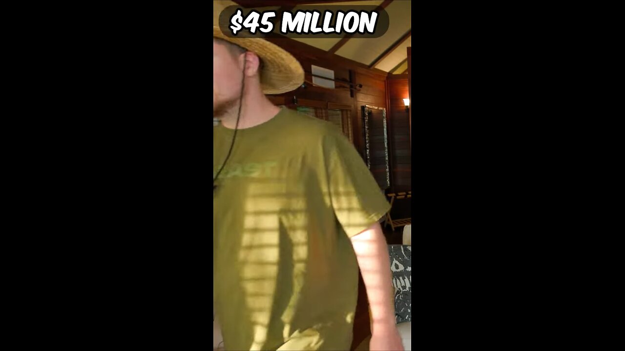 Mr. Beast $45 million dollars island