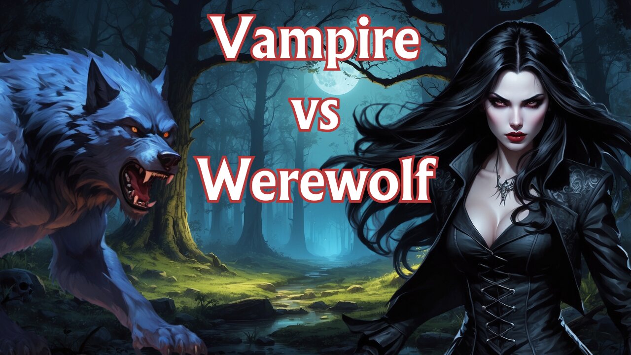 Vampire vs Werewolf