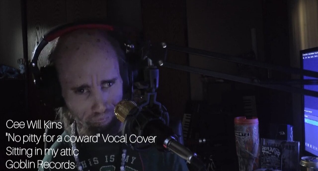 Cyraxx aka Shadowblade YouTube 04-07-24 no pitty for a coward vocal cover