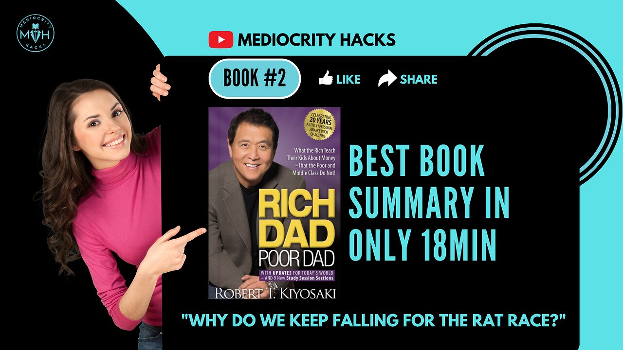 Get Rich: The Surprising Lessons from 'Rich Dad Poor Dad' (Book Summary)