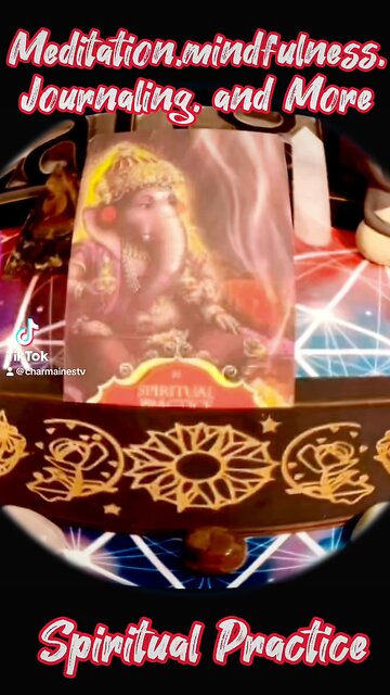 Spiritual Practice #peace #message #tarot