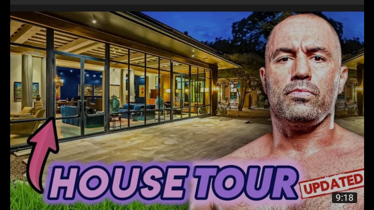 Joe Rogan House Tour, $4 Million Texas Mansion!!!