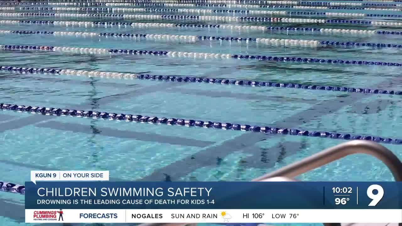 Swimming safety for children
