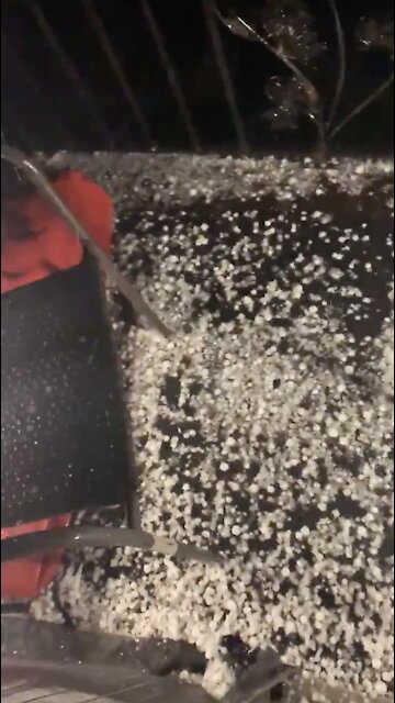 Ontario Hail Storm Part 1
