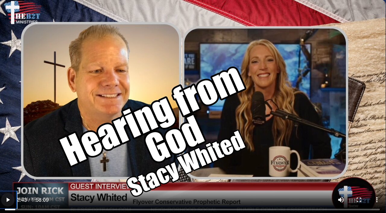 Hearing From God: Stacy Whited. PraiseNPrayer! B2T Show Sep 16, 2024