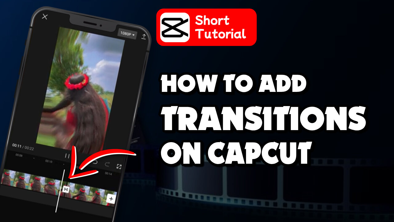 How to do transitions in capcut