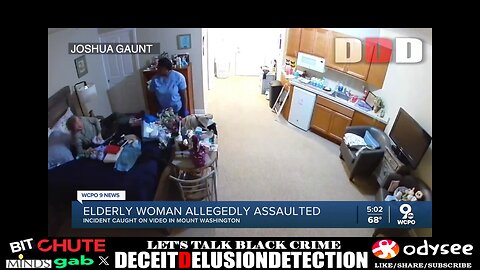 Black female caregiver assaults an elderly white woman