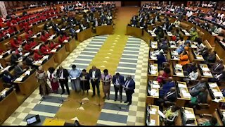 SOUTH AFRICA - Cape Town - Parliament Members being sworn in at the National Assembly (Video) (6DV)