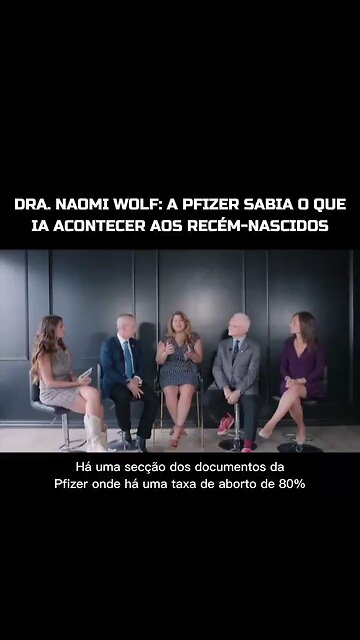 Dra Naomi Wolf mostra o que está acontecendo com os recém nascidos?