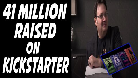 Brandon Sanderson raises 41 Million on Kickstarter
