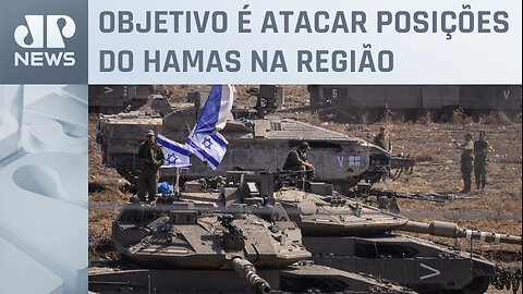 Exército de Israel realiza operação por terra na Faixa de Gaza