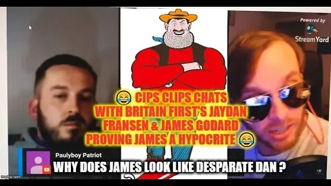 😵 cips clips HEAD TO HEAD with James Goddard Next Tuesday On wakeupuk.net 😵