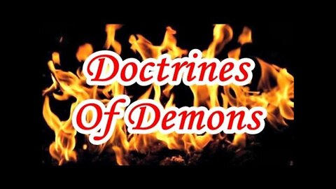 WE SPEAK OF SEVENTH-DAY ADVENTISTS AND THE DOCTRINES OF DEMONS...ELISEO BONANNO