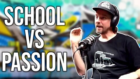 School VS Passion (Joel Vans the Omega Podcast Clip)