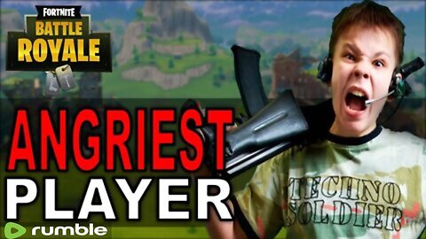 Angriest Player Plays Fortnite (Soundboard Trolling)