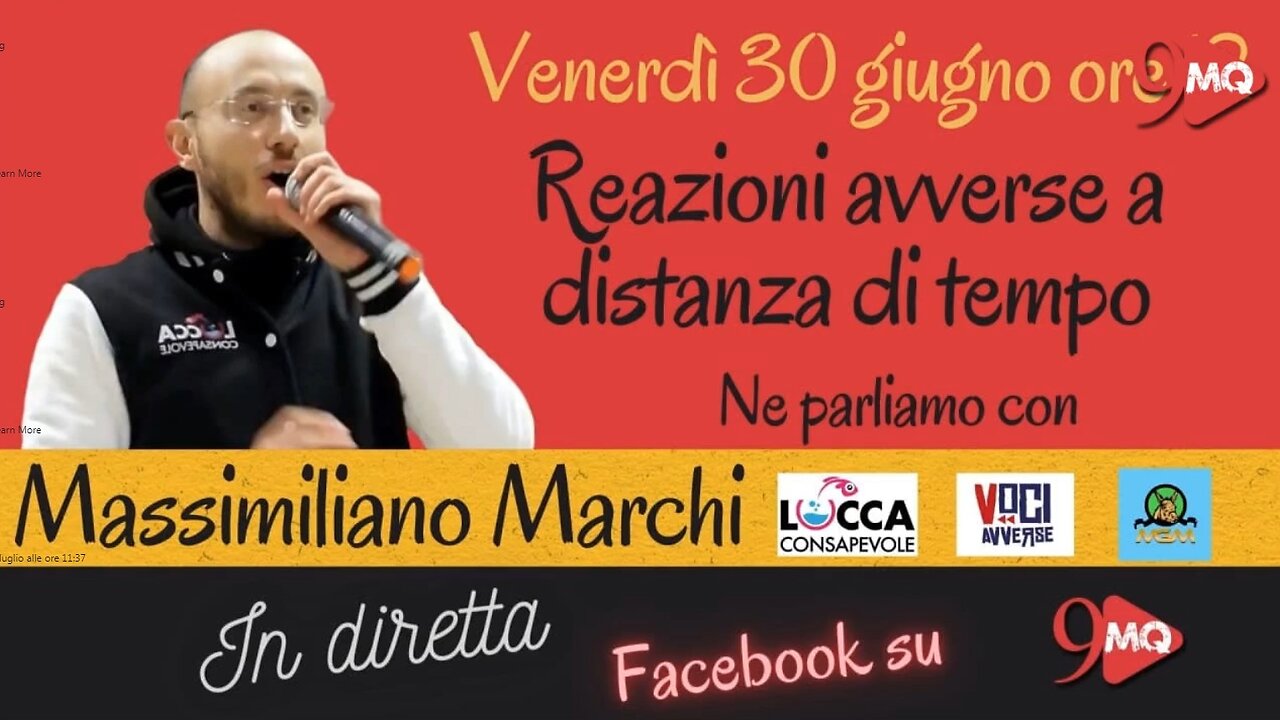 Reazioni avverse a distanza di tempo - 9MQ intervista Lucca Consapevole