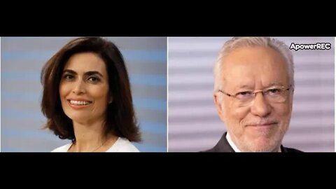 Giuliana Morrone chama de Gagá Alexandre Garcia e Regina Duarte