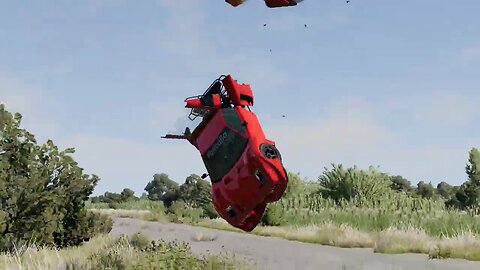 Cars vs Chain – BeamNG.drive