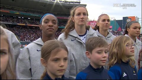 Disgrace. U.S. Women's Soccer Team Silent During National Anthem