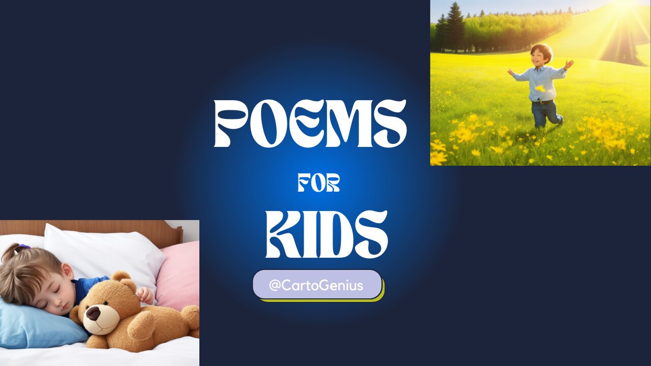 Poems for kids | Twinkle Twinkle Little Star | In the Meadow | The cat in the Hat | Cartogenius