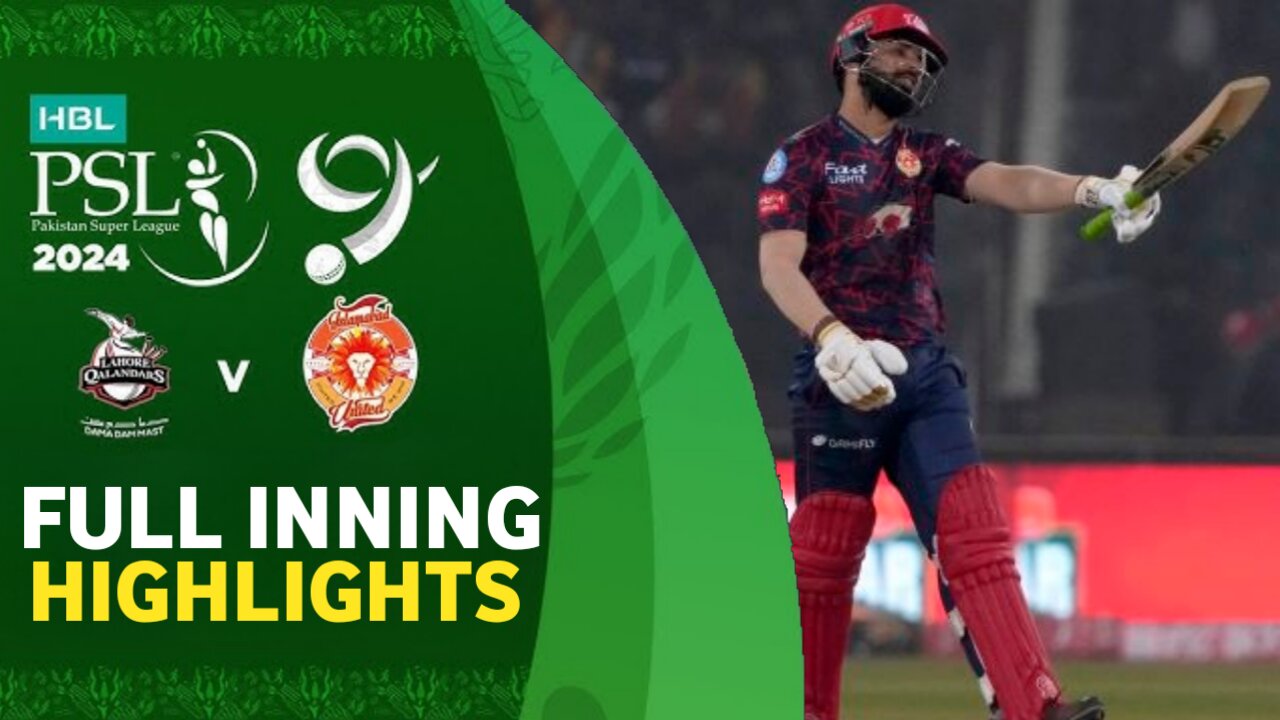 Full Highlights | Lahore Qalandars vs Islamabad United | Match 1 | HBL PSL 9