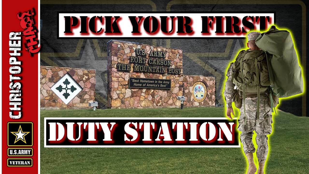 You can now pick your first duty station in the Army