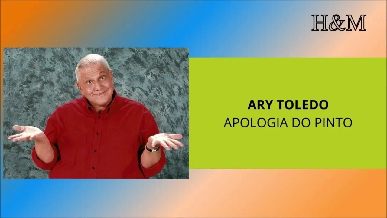 ARY TOLEDO - APOLOGIA DO PINTO