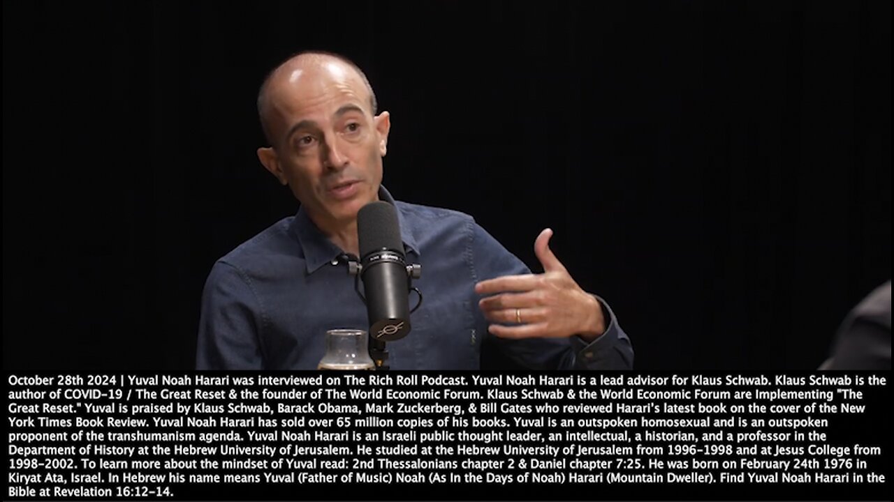 Yuval Noah Harari | "Self-Driving Vehicles Are About to Save About A Million Lives Every Year! Developing AIs Will Consume Alot of Energy. But They Could Also Find New Sources of Energy, Preventing Ecological Collapse."