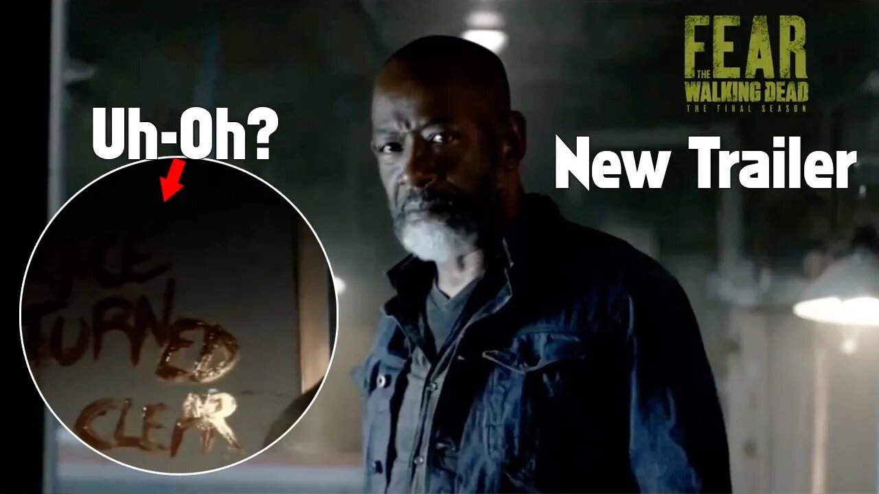 Fear the Walking Dead New Trailer - Experiments? Hallucination? The Writing on the Wall????!