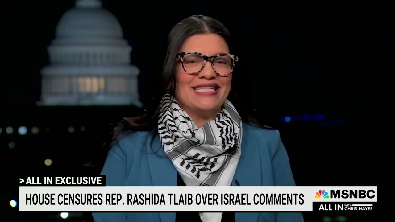 Dem Rep Rashida Tlaib Gaslights On "From The River To The Sea": "Always Centered Around Coexistence"