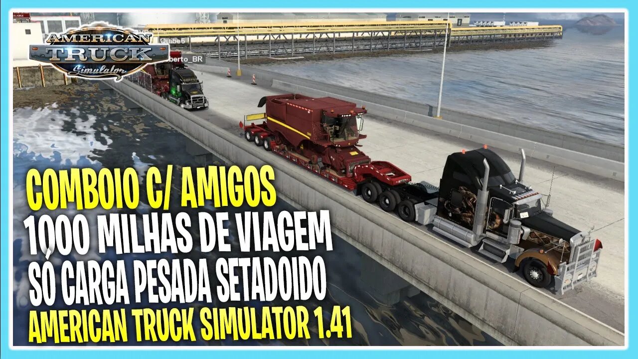 Veja como é feito o Transporte de Máquinas Agrícolas Super Grandes nos Estados Unidos