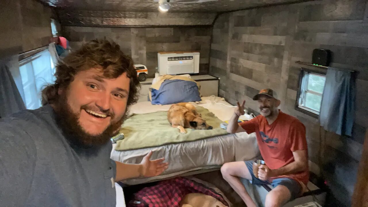 Live stream with Brian Off Grid Backcountry Adventures in his New Camper Trailer