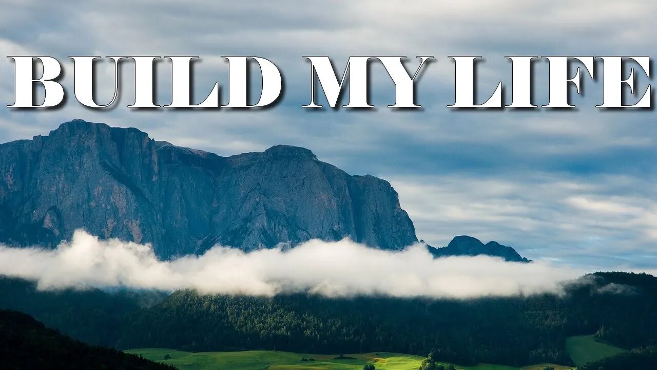 Build My Life lyric video | Instrumental Piano Worship