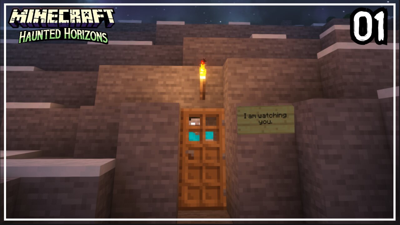 I Was ATTACKED by HEROBRINE in Minecraft: Haunted Horizons Ep.1