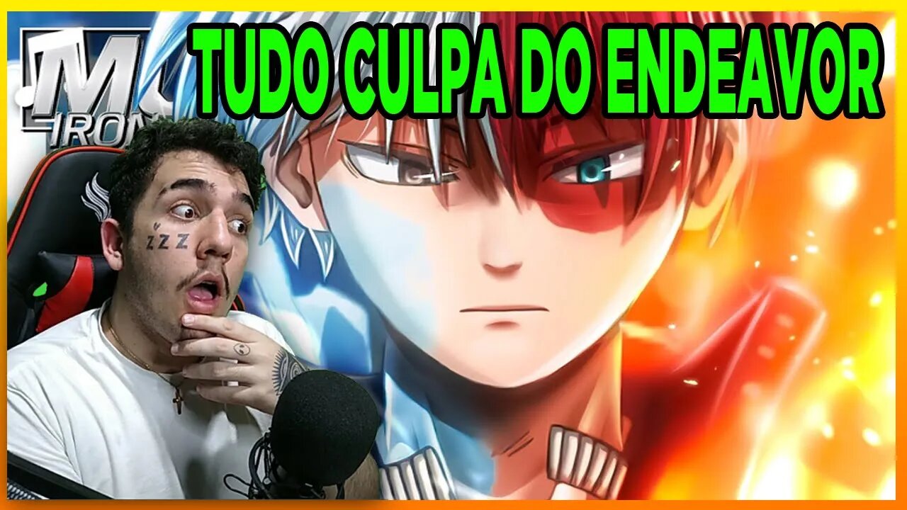 REAGINDO ao Rap do Todoroki (Boku no Hero) - NÃO VOU USAR O SEU FOGO | IRON MASTER REACT