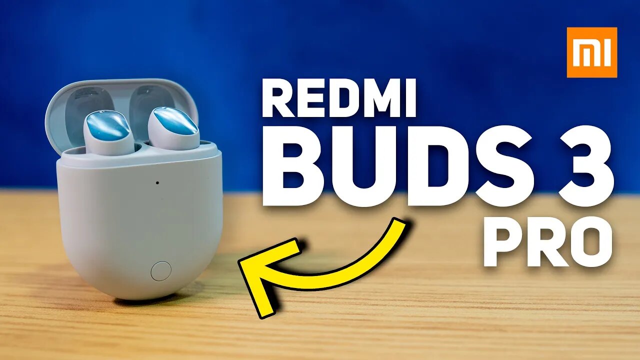 Redmi Buds 3 PRO | ANC, 34h de BATERIA, CARREGAMENTO SEM FIO E MUITA QUALIDADE!