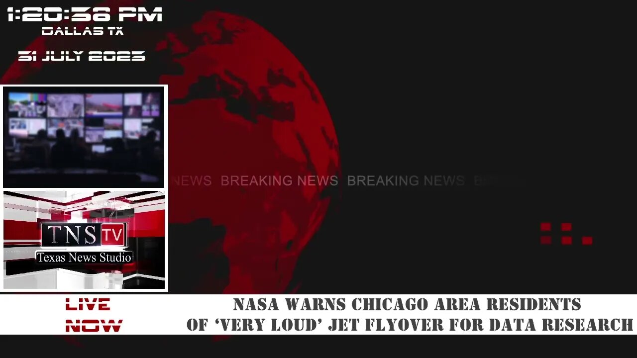 BREAKING: NASA warns Chicago area residents of ‘very loud’ jet flyover for data research