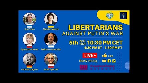 (mirror) Libertarians AGAINST Putin's War --- Liberty International