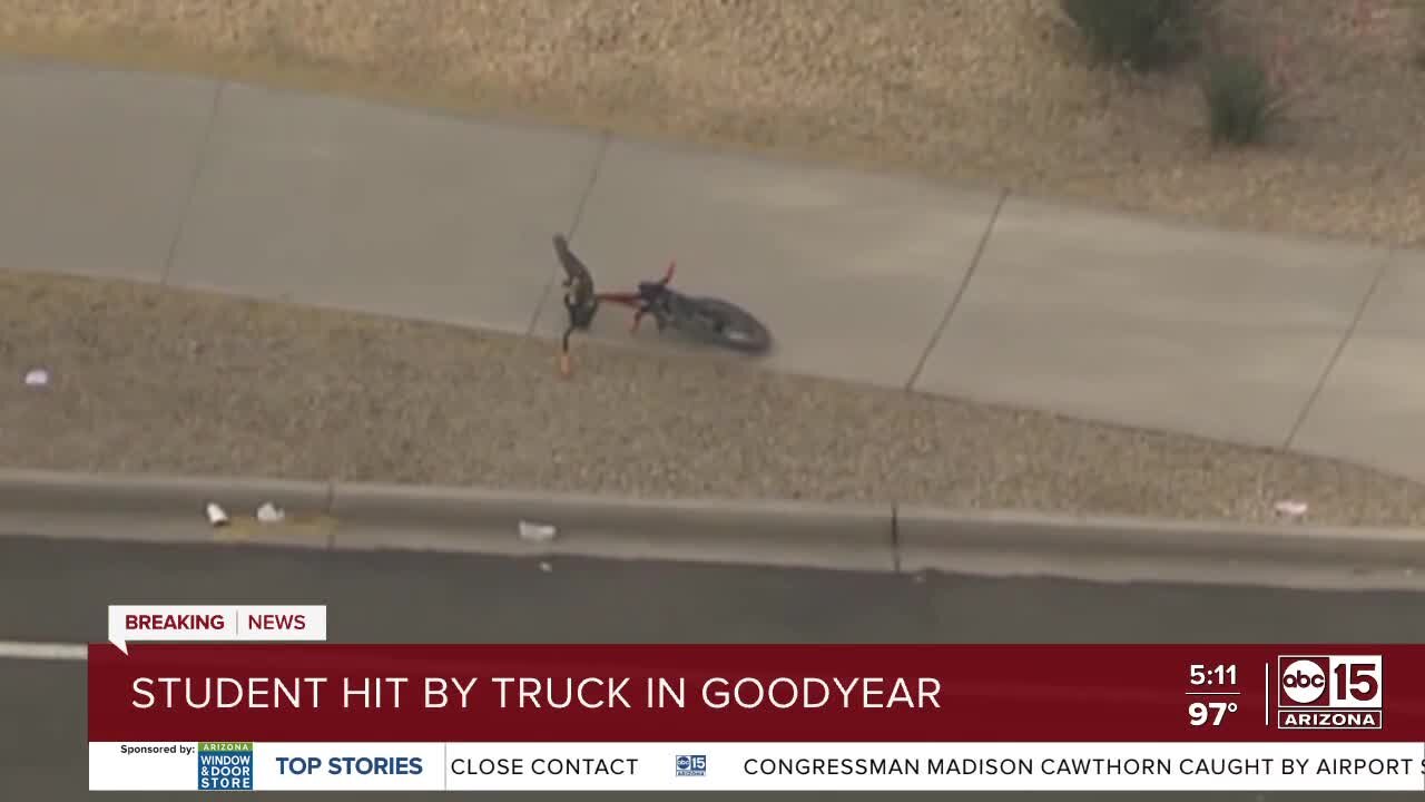 Child hit by hit-and-run driver in Goodyear