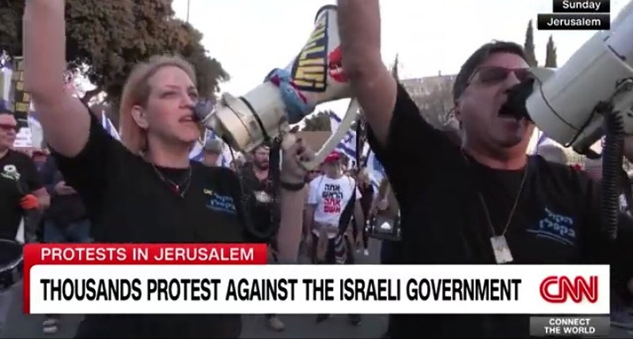 Jerusalem's streets echo with the chants of change!